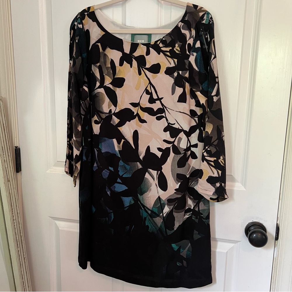 Maeve Anthropologie Shaded Garden Slip Dress‎ Size M